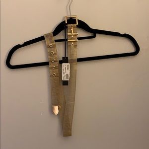 Gold Mixology Chain Belt